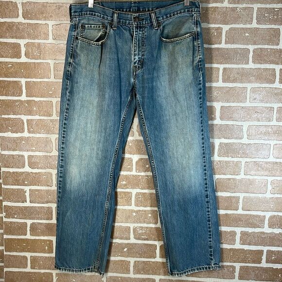 Vintage Y2K Levi's 559's Relaxed Straight Denim Jeans 34 x 30 - Picture 1 of 10